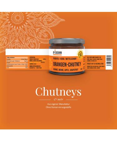 Buy By Susann 03 Orange Chutney (150g) - Fruity & Tart Taste Experience | International Shipping Available - Buy Online on GoSupps.com