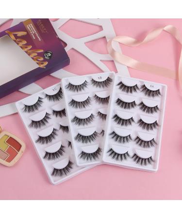 15 Pairs MAGEFY Fake Eyelashes: Handmade Cat Eye Lashes, 3 Styles, Natural Faux Mink, Reusable - 15mm-18mm - Buy Online on GoSupps.com