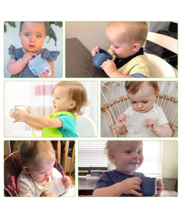 Haakaa Silicone Toddler Cups - BPA Free Training Cups for Babies 6 Months+ - 5oz Clear - Buy Online on GoSupps.com