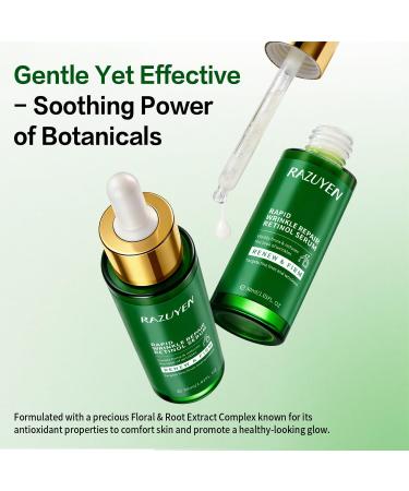 RAZUYEN Retinol Serum for Face Anti Aging Serum with Peptide for Fine Lines and Wrinkles Smoothing Repairing and Hydrating Face 30ml (1 Fl Oz) - Buy Online on GoSupps.com
