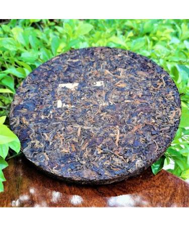 HELLOYOUNG 357g G teau de th Pu-erh m r l'ar me biologique chinois vieilli Sans additifs aliments verts ferment uniform ment - Buy Online on GoSupps.com