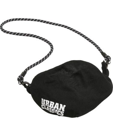 Urban Classics Unisex Strap with Face Mask Everyday Mask One Size Black One Size