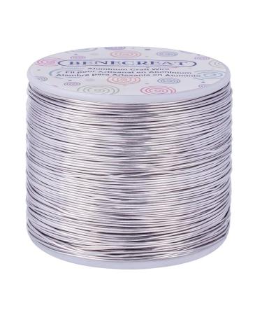 BENECREAT 20 Gauge 770FT Tarnish Resistant Jewelry Craft Wire Bendable Aluminum Wire Sculpting Metal Wire for Jewelry Craft Beading Work, Model Frame - Primary Color 20 Gauge (0.8mm) - Buy Online on GoSupps.com