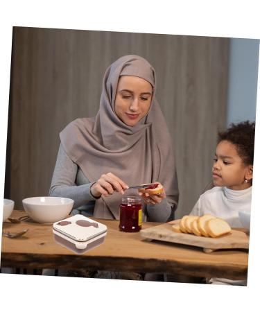 Zerodeko Square Instant Noodle Bowl Snack Carrying Container 304 Stainless Steel Household Products Student - Buy Online on GoSupps.com