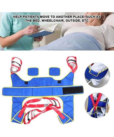 Patient Lift Toileting Sling Lift Equipment Bariatric Handicap Lift Commode Sling Transfer Belt Divided U Slings with Four Point Support Full Body Sling 0620 - Buy Online on GoSupps.com