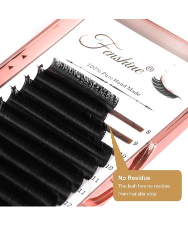 Fenshine 0.07 D Curl Volume Lashes Extensions - Soft Easy Fan Self Fanning Lashes - Automatic Blooming Lashes - 8-15mm Length - Buy Online on GoSupps.com