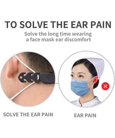 Buy 5x Silicone Mask Extension Ear Hooks - Comfortable Ear Protectors for All Mask Types | Shop Now - Buy Online on GoSupps.com