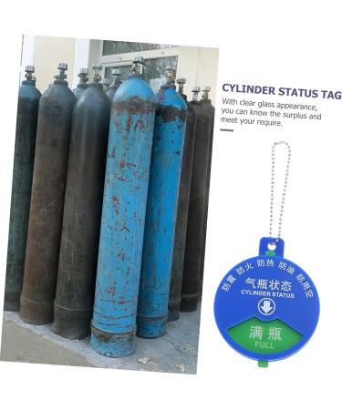 Healeved Signage Oxygen Cylinder Status Tag Cylinder Status Board Oxygen Cylinder Status Plate Oxygen Tank - Buy Online on GoSupps.com