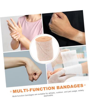 FOMIYES Sports Compression Wraps - 2 Rolls Elastic Bandages for Legs & Foot Pressure Tape - 450x5cm for Wounds - International Shipping Available - Buy Online on GoSupps.com
