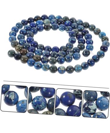 STOBOK 2Pcs stone bracelet Stone delicate delicate bracelet stone necklace bead accessories Bracelet beads wristband decorative bracelet Scattered beads decorate beading Blue 0.60X0.60X0.60CM - Buy Online on GoSupps.com