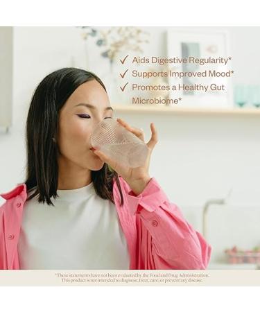 Happy Fiber by MenoLabs - Women's Triple Fiber Supplement with L-Tyrosine for Weight Management & Metabolism Support - Buy Online on GoSupps.com