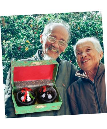 Buy Gleavi 6 STK Health Balls - Massage & Exercise Balls for Finger Training | Chinese Baoding Balls | Hand Massage & Fitness | 3-Piece Set - Buy Online on GoSupps.com