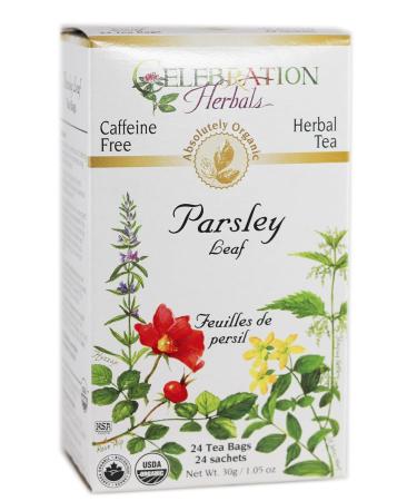 Celebration Herbals Parsley Leaf Tea Bags - 24 Count