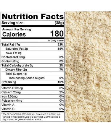 Premium Quality Blanched Hazelnut Flour 2 lbs - Vegan & Keto Friendly Turkish Baking Substitute by Presto Sales LLC - Buy Online on GoSupps.com