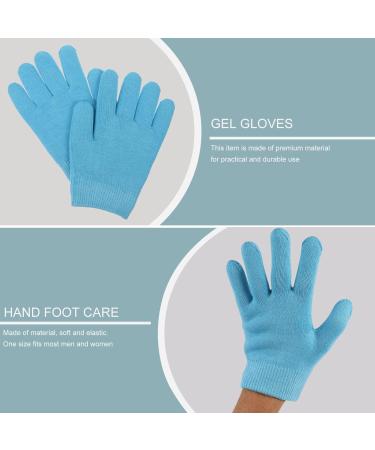 MAGICLULU Hydrating Gloves 3 Pairs Moisturizing Gel Gloves Dry Hand Gloves Dry Cracked Hands Gloves Overnight Moisturizing Gloves Night Gloves Hydrating Miss Essential Oil Hand Mask Cotton - Buy Online on GoSupps.com