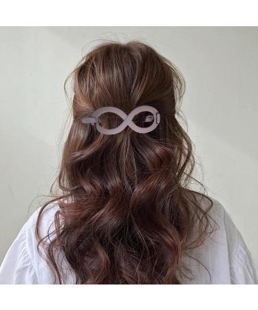 Shakven French Oval Hair Clips for Women Non Slip Bun Ponytail Holder Strong Hold Grip Hair Clips Closure Hairpin for Women Girls Styling Hair Accessories Gray - Buy Online on GoSupps.com