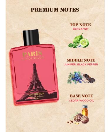 AARVVINTA CRAFT Paris Eau de Parfum - 100ml Unisex Perfume for Men and Women | Intense Long Lasting Perfume | Fresh Spicy Aqua Notes | Premium Fragrance Scent EDP | Best Gift Perfume Man Woman - Buy Online on GoSupps.com