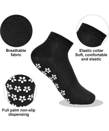 Colexy Anti-Slip Couples Yoga Socks for Men & Women - Non-Slip Pilates Socks in Black & Navy (Sizes M 35-42) - Buy Online on GoSupps.com