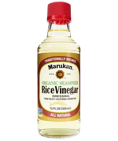 Marukan Seasoned Gourmet Rice Vinegar Dressing, 12 Fl Oz (11203)