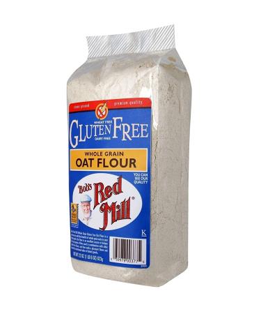Bob's Red Mill Gluten Free Oat Flour 1.37 lb - Pack of 4 | High Quality GF Oat Flour - Buy Online on GoSupps.com