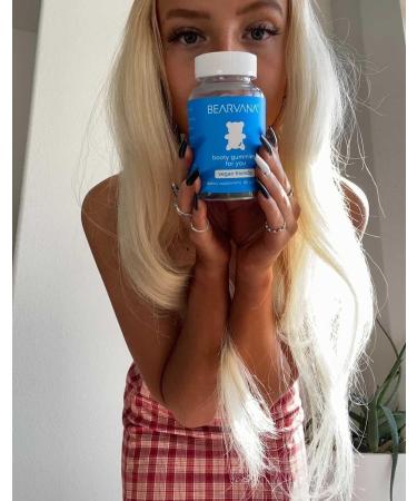 BEARVANA Booty Enhancing Gummy Supplement - Berry Flavored Multivitamins for Curvy Shape - 60 Gummies - Buy Online on GoSupps.com