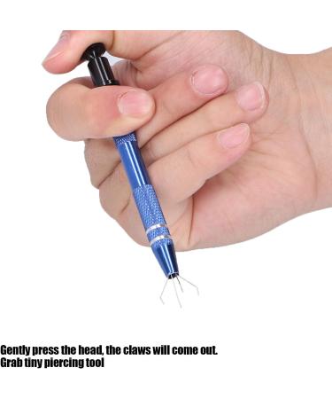 2-Piece Diamond Claw Tweezers Set | Stainless Steel Jewelry Making Tool - Buy Online on GoSupps.com