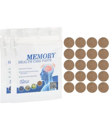 Memory Enhancement Patch Improve Focus Adhesive Increase Memory Brain Health 20pcs - Buy Online on GoSupps.com