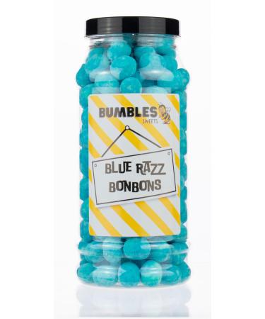 Blue Raspberry BonBons Sweets Gift Jar