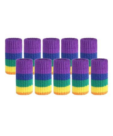 Amagogo Finger Sleeves Protector for Basketball - Transparent 10x Finger Sleeves Protector for Tennis Baseball