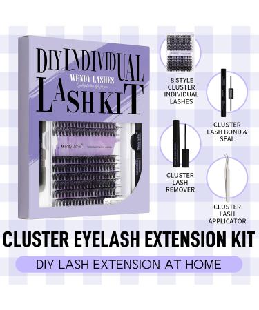 DIY Eyelash Extension Set | Cluster Eyelash Kit | 30D & 40D C Curl | 12-16 mm | International Shipping - Buy Online on GoSupps.com