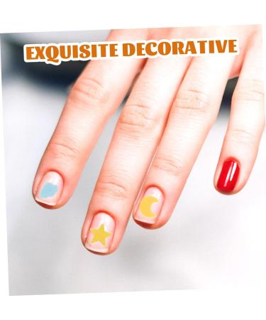 Mipcase 4pcs 1 Nail Art Polymer Clay Star Moon Pendants Diy Nail Polymer Slices Clay Nail Art Diy Patch Nail Art Supplies Polymer Slices for Nail Phone Case Decor Sticker Cell Phone Crafts - Buy Online on GoSupps.com