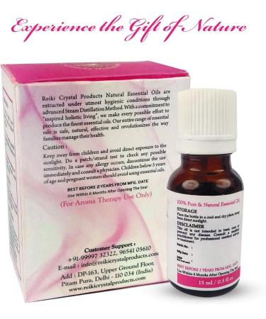 Reiki Crystal Products Citronella Essential Oil - 15 ml Aroma Therapy - Buy Online on GoSupps.com