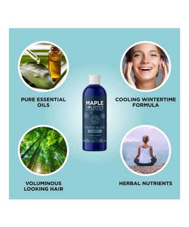 Sulfate Free Hard Water Shampoo - Deep Cleansing Mint Essential Oils for Hydration & Shine - Vegan & Cruelty Free - Buy Online on GoSupps.com