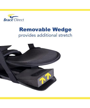 Adjustable Posterior Night Splint for Plantar Fasciitis & Heel Pain - Brace Direct (Men & Women Right/Left Foot - Buy Online on GoSupps.com