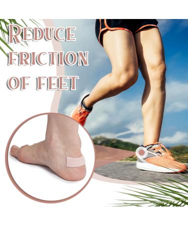 Timgle Moleskin Blister Tape - 10 Rolls, 2 x 5 Yards, Soft Cotton Adhesive Tape for Feet, Blister Prevention & Callus Relief - Sensitive Skin Care - Buy Online on GoSupps.com