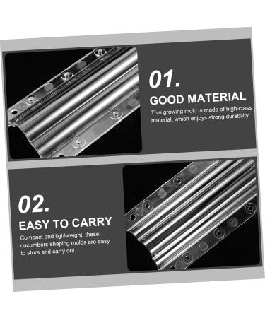 CAXUSD Horticulture 3pcs Vegetable Shaping Mold Oven Garden Cucumber Mold Cucumber Shaping Mold Strawberry Watermelon As Shown 20x6cm - Buy Online on GoSupps.com