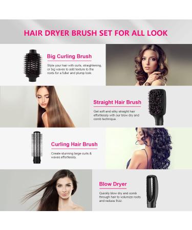 Buy 4-in-1 Blow Dryer Brush - Negative Ionic Hot Air Brush & Volumizer | International Shipping Available - Buy Online on GoSupps.com