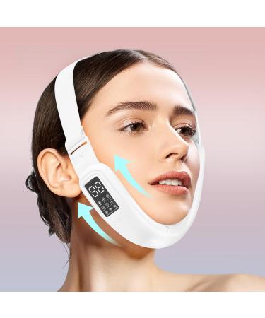 Cteart Electric Double Chin Device and V-Face Machine with 8 Modes and 15 Gear Adjustable Intensities - Buy Online on GoSupps.com