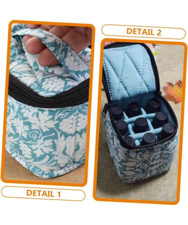 Healeved Nail Storage Bag Nail Polish Storage Nail Organizers and Storage Nail Bags for Nail Stuff Nail Kit Organizer Nail Supply Storage Gel Nail Art Polish Fabric Travel Manicure Toolkit - Buy Online on GoSupps.com