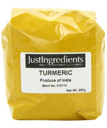 JustIngredients Essential Turmeric 250 g - Pack of 5