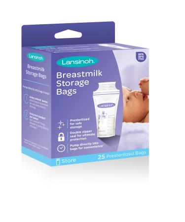 Lansinoh Breastmilk Storage Bags 25 Pre-Sterilized Bags