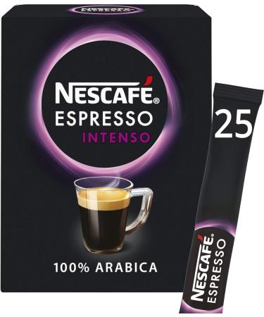 Nescaf Espresso Intenso - Instant Coffee - Box of 25 Sticks - Buy Online on GoSupps.com