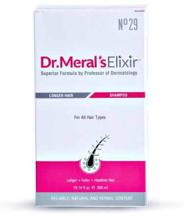 Buy Dr. Meral's Elixir Hair Lengthening Shampoo for Women - Natural Fenugreek Formula Nourishes Roots Fast Hair Growth Safe for All Hair Types - 12.64 oz - Buy Online on GoSupps.com