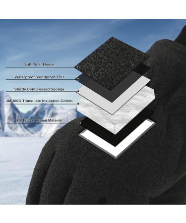 Premium Waterproof Winter Gloves for Men & Women - Warm Non-Slip Ski & Cycling Gloves - Ideal for Riding Running & Hiking - Buy Online on GoSupps.com