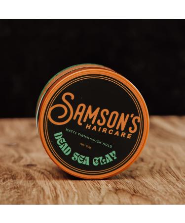 Dead Sea Clay Hair Mask by SAMSON'S HAIRCARE - Apricot - 4 Oz - Buy Online on GoSupps.com