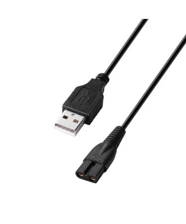 kamikakushi for Suttik Hair Clippers Charger Charging Cable Compatible with VIKICON Brightup FK-8688T FK-8788T Beard Trimmer Charger Cable