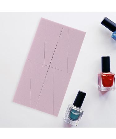 Buy MAGICLULU 120 Pcs Nail Gradient Sponge Wedges - Ideal for Nail Art & Eye Shadow Makeup - Mini Purple Nail Polish Accessories - Buy Online on GoSupps.com