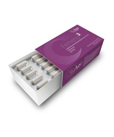 Femeno 3 Dietary supplements menopause |Mood vitality and intimacy |Vegetable preparation with powerful Bockshorn clover extract & tribulus terrestris |60 capsules from REAGE
