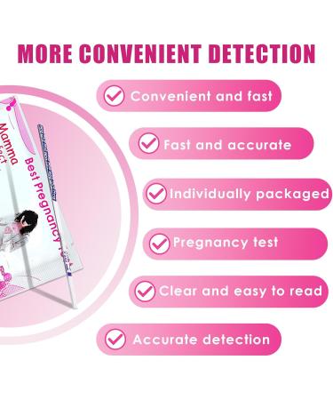 30 Ultra-Sensitive Pregnancy Test Strips - Quick Detection Early Results 10 mIU - International Shipping Available - Buy Online on GoSupps.com