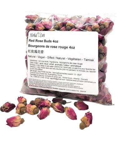 Red Rose Buds 4oz - Buy Online on GoSupps.com